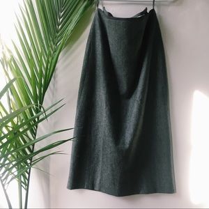 *Final Price * Jil Sander wool skirt || grey ||